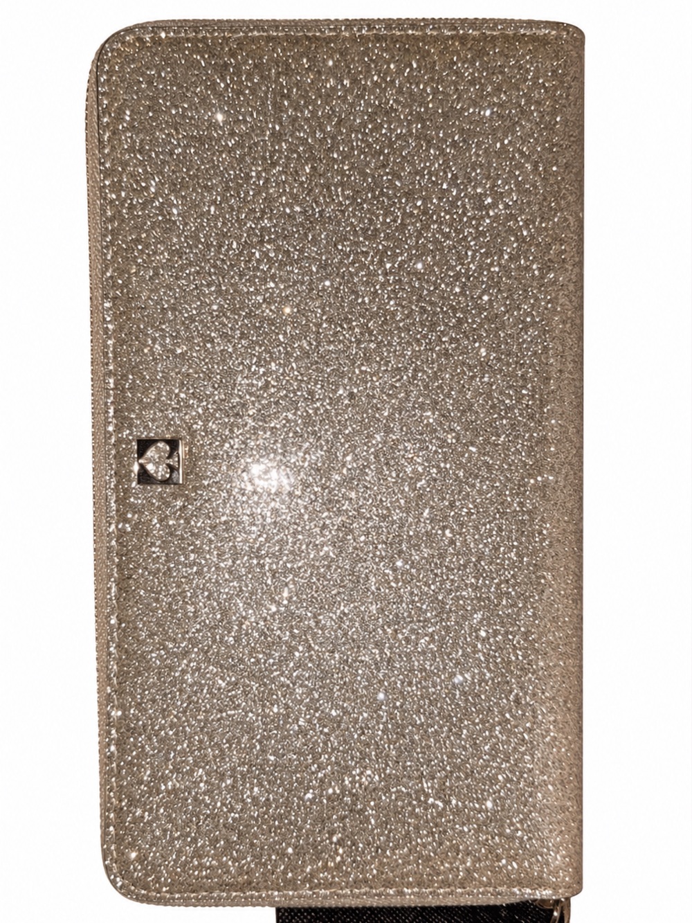 Kate Spade Silver Glitter Long Wallet